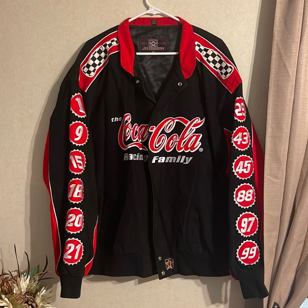 NWOT Coca Cola racing Jacket